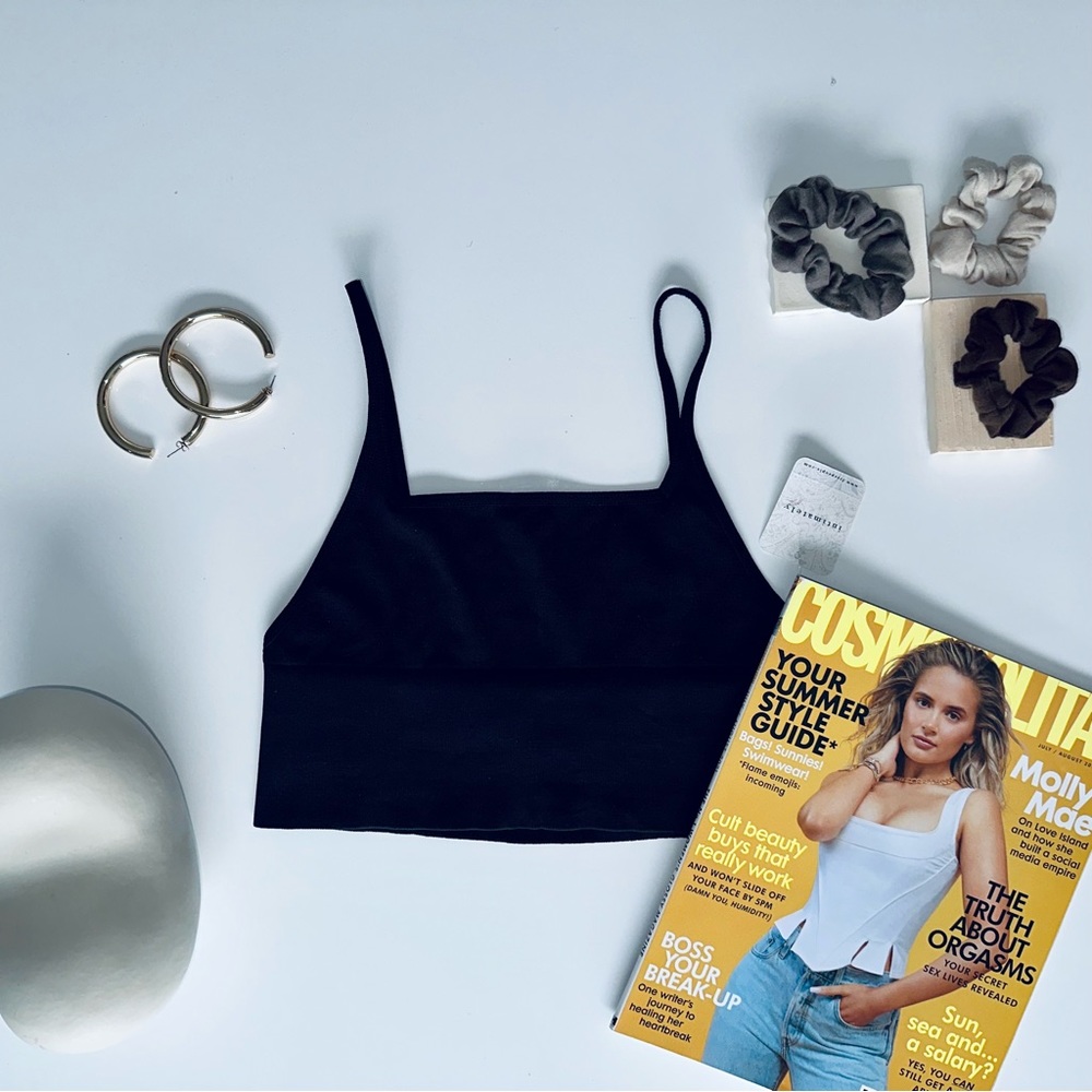 FREE PEOPLE Andi Square Seamless Bra Top